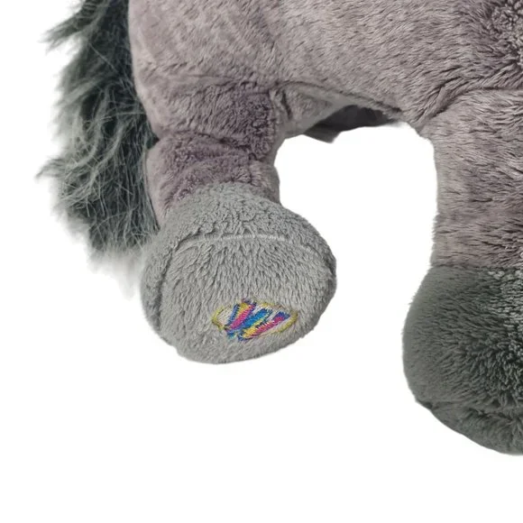 Webkinz Ganz Pony Plush Toy Child HM098 Soft Clean NO CODE Grey Arabian Horse - Picture 6 of 7